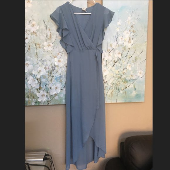 Periwinkle Blue Maxi Dress Nordstrom 